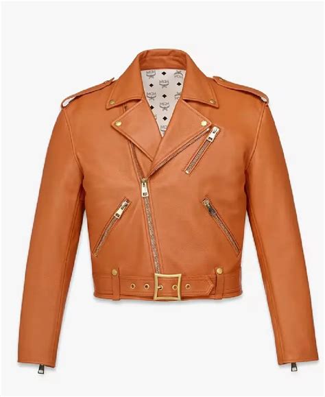 replica mcm leather jacket|mcm leather jacket.